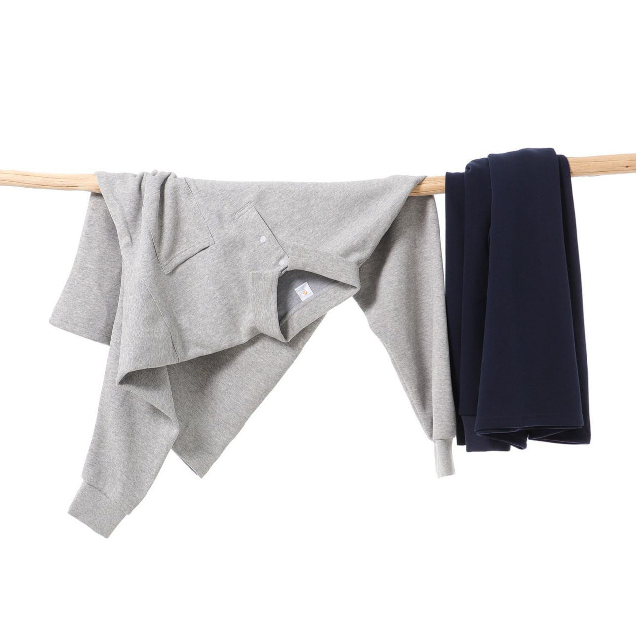 New Autumn Drop Shoulder Polo Shirt Long Sleeve American Trendy Loose Lapels Pocket T-shirt